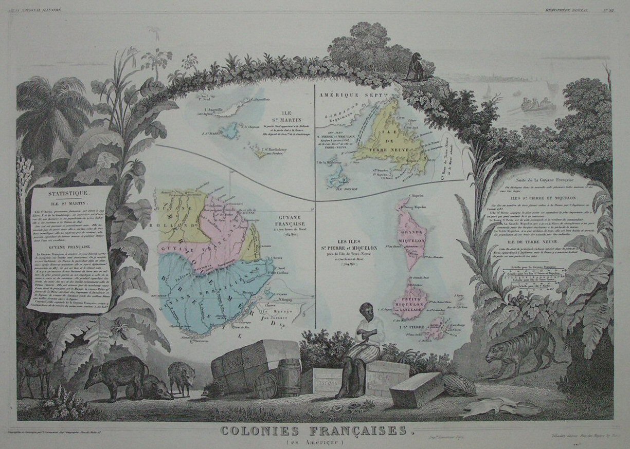 Map of West Indies